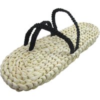 Brdwn Ruffy Cosplay Schuhe Strohsandalen Hausschuhe