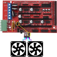 Max 20V 3D Printer Part RAMPS 1.4 RRD Fan Extender Expansion Module for 3D Printer GDeals