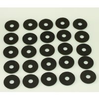 25 x diameter=24mm Rubber Washer with 1/4" Hole and 3M adhesive for / Tripod / Bracket (pack of 25), 1/4 hole rubber washers