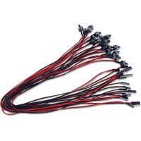 10pcs Computer motherboard Power Button Reset Cable Desktop Computer PC Case SW switch power Cord Cable Re-starting switch cable