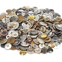 50Gram Mix Size Round Beautiful Button Sewing Fit Scrapbooking Apparel Crafts Decals for Kids Crafts Accessories