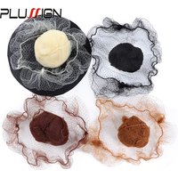 Plussign Wholesale Invisible Nylon Hair Nets 5Mm Hairnets For Wigs Weave Dancing Hairnet For Bun Hair Styling Tool 20Pcs/Lot