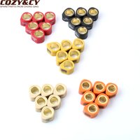 6PC Racing Variator Roller Weights 20x15mm 8g 10g 13g 15g 19g For Honda Chiocciola NES Dylan PCX SH CH150 125cc 150cc
