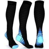 Brothock Outdoor Running pressure socks adult nylon sports socks new custom elasticity fitness stockings knee compression socks