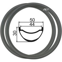 AliExpress 29inch Carbon Rims 50mm Wide Plus Hookless 29er MTB Rim AM/Enduro 30mm Depth Customizable Disc Tubeless Mountain Rims 29