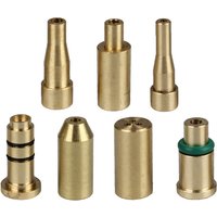1pcs Gas Refill Adapter For Dunhill Dupont & Other Famous Petrol Lighters Reusable Special Inflatable Brass Nozzle Copper Head