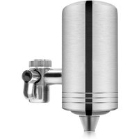 304Stainless Steel Tap Faucet Water Filter/kitchen water purifier with 0.1micro ceramic candle remove sediments,particles etc