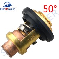 6E5-12411-02 Thermostat 50 Degree 688-12411 6H3-12411 6E5-12411-10 For Yamaha For SUZUKI Outboard Motor 15HP 25HP 30HP-220HP