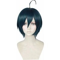 Anime Danganronpa V3: Killing Harmony Saihara Shuichi Cosplay Wig Dangan Ronpa Heat Resistant Hair Wigs + Wig Cap