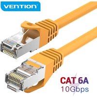 Vention CAT6A Ethernet Cable SSTP RJ45 Lan Network Cable 10 Gigabit High Speed 500MHz Cat6 a Patch Cord for Modem Router Cable