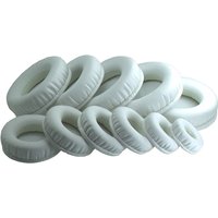 Replacement ear pads Round ear pads Repair parts 50mm 60mm 65mm 70mm 75mm 80mm 85mm 90mm 95mm 100mm 110mm white earphone sleeve
