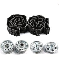 Henglong 3909 3909-1 1/16 Soviet Union T-34/85 RC tank Upgrade parts Steel Gear box /Metal track/metal wheel hub/Remote control