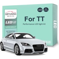 LED Interior Light Bulb Kit For Audi TT TTS 8N 8J 8N3 8N9 8J3 8J9 Coupe Roadster 1999-2014 Car LED Reading Trunk Lamp Canbus
