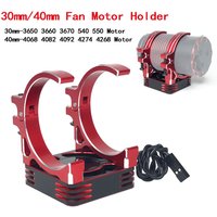 RC Motor Cooling Fan 40x40mm 30x30mm Aluminum holder for 1/10 1/8 RC Car 3650 3660 4068 4082 4092 4074 4274 4268 Brushless Motor