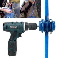 Robuste, selbstansaugende Hand-Wasserpumpe für elektrische Bohrmaschinen, Hausgarten-Kreiselpumpen, keine Strom erforderlich, Mini