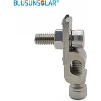 5PCS Grounding lug 304 stainless steel Corrosion Resistant Solar Ground Grounding Clip for Solar Mounting System