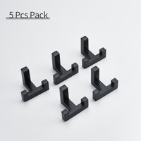 SARIHOSY Black Clothes Hanger Hooks Home Storage Hanger Wall Hooks for Key Hat Bag Bathroom Towel Hook Kitchen Wall Storage