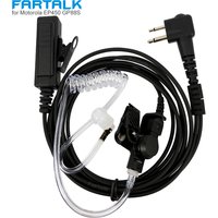 Acoustic Tube Earpiece Headset Mic for MOTOROLA DP1400 EP450 GP88S CP88 CP040 CP140 CP180 GP300 GP68 PR400 P080 Walkie Talkie