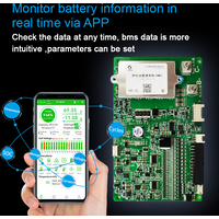 For Super soco original battery BMS board Support TS/TC 17S 50A with Bluetooth APP ,Super soco accessories
