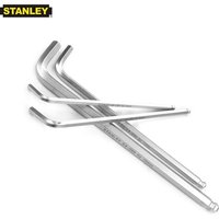 Stanley 1 piece extra long ball-end metric hex key torque key allen 1.5mm 2mm 2.5mm 3mm to 7mm 8mm 10mm L-shape wrench hexagon