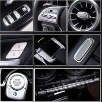 For Mercedes Benz A B CLA GLB GLA EQA EQB Class W177 C118 W118 X247 H247 Car Central Control Air Conditioning Button Trim Cover