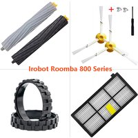 Hepa Filter Side Main Brush Parts For IRobot Roomba 800 900 Series 870 880 890 960 980 Vacuum Cleaner Rubber Ring Accessories