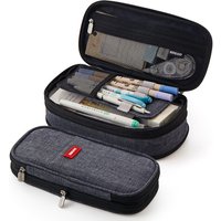 Großraumiges Federmäppchen, Schreibwaren, Schulbedarf, Federmäppchen, Tasche, Schreibtischaufbewahrungstasche, Stiftetui, Box