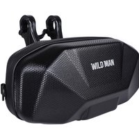 AliExpress WILD MAN Bicycle Handlebar Bag EVA Hard Shell Waterproof Electric Scooter Front Pouch MTB Road Bike Crossbody Hanging Bag
