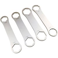 Stainless Steel Bike Front Fork Cap Spanner 24/26mm 27/28mm 30/32mm XCR/RST/XCM Bicycle Front Fork Repair Wrench Removal Tool