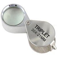 Folding Jewllery Loupe Portable Magnifying Glass Pocket Size Lovely Jewllery Magnifier Glasses 10X 20X 30X Magnification Metal