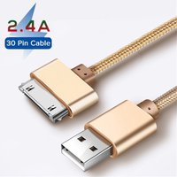 1M 2M Fast Charging USB Charger Cable for Apple iPhone 4 4s 3GS 3G iPad 1 2 3 iPod Nano touch 30Pin Original Data Cord Long Line