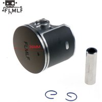FLMLF 36mm High-quality Competition Lightened 29CC 30.5CC Engine Piston Kit Fit 1/5 Hpi Rovan Km Baja Lois DBXL FG GoPed Redcat