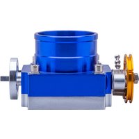 Universal 90MM THROTTLE BODY PERFORMANCE INTAKE MANIFOLD BILLET ALUMINUM HIGH FLOW