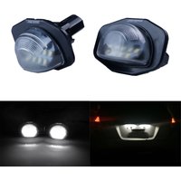2 Stück weiße LED-Kennzeichenbeleuchtung für Toyota Corolla 2009-2013 Sienna ab 2011 Scion XB 2008-2015 XD 2008-2014