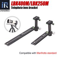 Hydraulic Manfrotto Telephoto Long-Focus Lens Bracket Clamping Pillar Camera Support Holder Quick Release Plate For Tripod Head