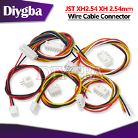 5 Sets JST XH2.54 XH 2.54mm Wire Cable Connector 2/3/4/5/6/7/8/9/10 Pin Pitch Male Female Plug Socket 30cm Wire Length 26AWG