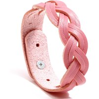 Leather Bracelet Women Jewelry Black/Brown/Red/Lake Blue/Yellow/Rose Red/Pink/Green/Orange Adjustable Leather Bracelet
