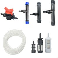 Irrigation Venturi Tube 1/2" 3/4" 1" 1.5" Male Thread Agriculture Venturi Fertilizer Injector Automatic Fertilization Tap 1 Pcs