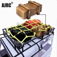 Ajrc Rc Rock Crawler 1:10 Decorative Accessories Axle Box Wooden Box For Scx10 D90 D110 Tamiya Trx-6 G63 Trax Trx-4 Rc Car Truck