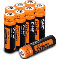 Hixon AA 3500mWh 1.5V Li-ion Rechargeable Battery ,Brand New,Flashlight, Fan And Game Machine 、Mouse、Electric Toys, Toothbrushes