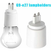 High Quality ABS Material G9 To E27 Socket Base Halogen CFL Light LED Bulb Lamp Adapter Converter Holder