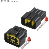 1/5/10/20/50/Sets 8-poliger Furukawa 2,3 mm elektrischer schwarzer Stecker Automotive wasserdichter männlicher weiblicher Stecker FW-C-8F-B FW-C-8M-B