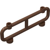 Moc 1x8x2 Guardrail Brick 33pcs/lot Scenario Fence DIY Education Building Blocks Compatible with Assembles Particles