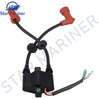 Ignition Coil Assy 6F5-85570 For Yamaha Boat Engine 4T 9.9HP 15HP 20HP 25HP 2T 9.9HP 15HP 20HP 25HP 30HP 40HP 6F5-85570-00