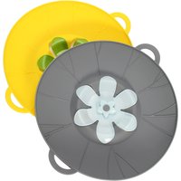Couvercles anti-éclaboussures, couvercle anti-éclaboussures en silicone pour micro-ondes, silicone et plastique sans BPA, amovible, facile à nettoyer