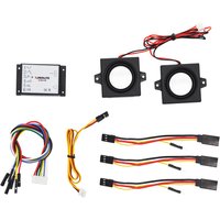 HUINA Kabolite Sound Module with Speakers Same as Servonaut SM3 Sound For 1/14 K336 K961S K970 K350 RC Excavator Parts