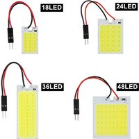 C5W BA9S LED Bulb C10W Festoon 31mm 36mm 39mm 42mm T10 W5W Light COB 12V White Car Interior Dome Reading Trunk Lamps
