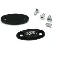 Motorcycle Black Mirror Block Off Base Plates For Honda CBR 600 RR F4 F4i 900RR 929 954 CBR600RR CBR1000RR