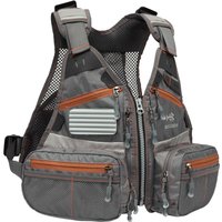 Bassdash FV09 Fly Fishing Vest for Youths Kids Adjustable Size with Multiple Pockets Trout Bass Fishing Gear