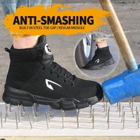 Indestructible Ryder Shoes Men and Women Steel Toe Air Safety Cotton Boots Puncture-Proof Work Sneakers Breathable Shoes 2026New
